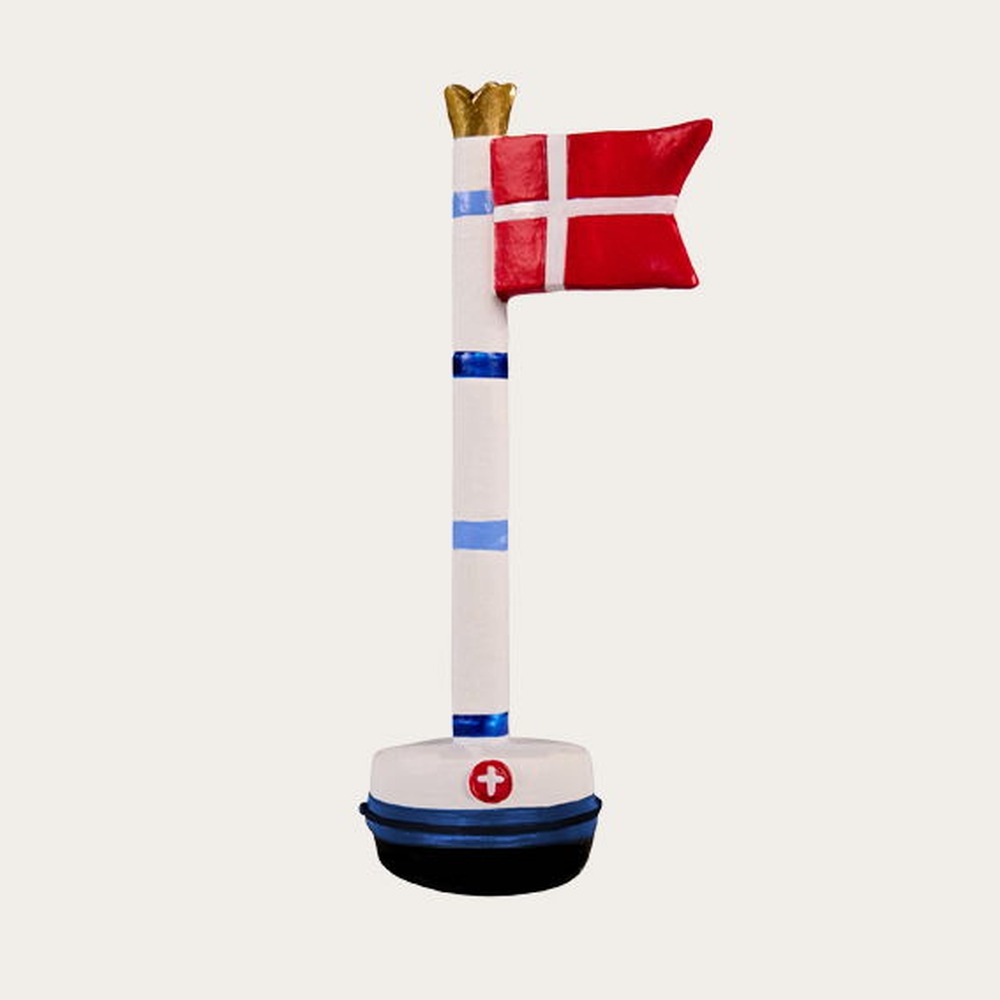 Student Flag Blå - 1 stk (8 cm) | Studerende Flag - Temashop