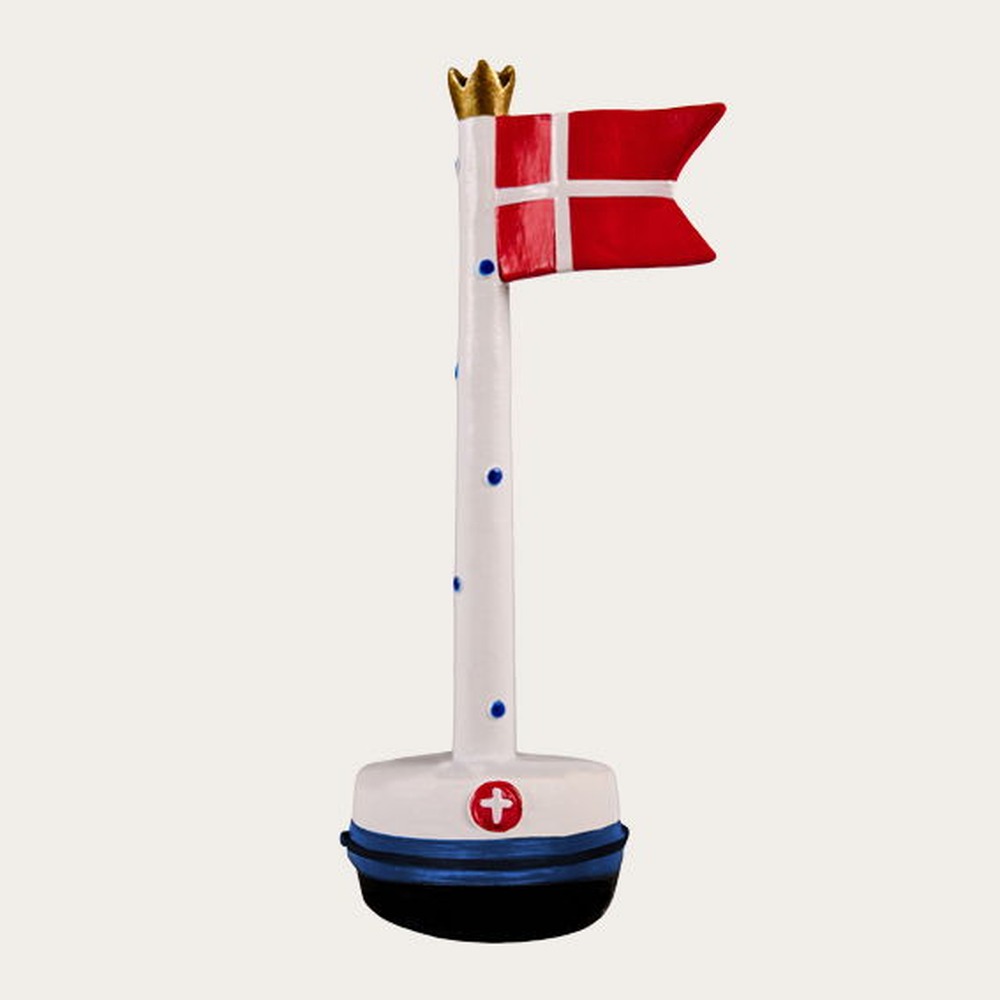 Studenterflag Blå - 1 stk (12 cm) | Studerende Flag - Temashop
