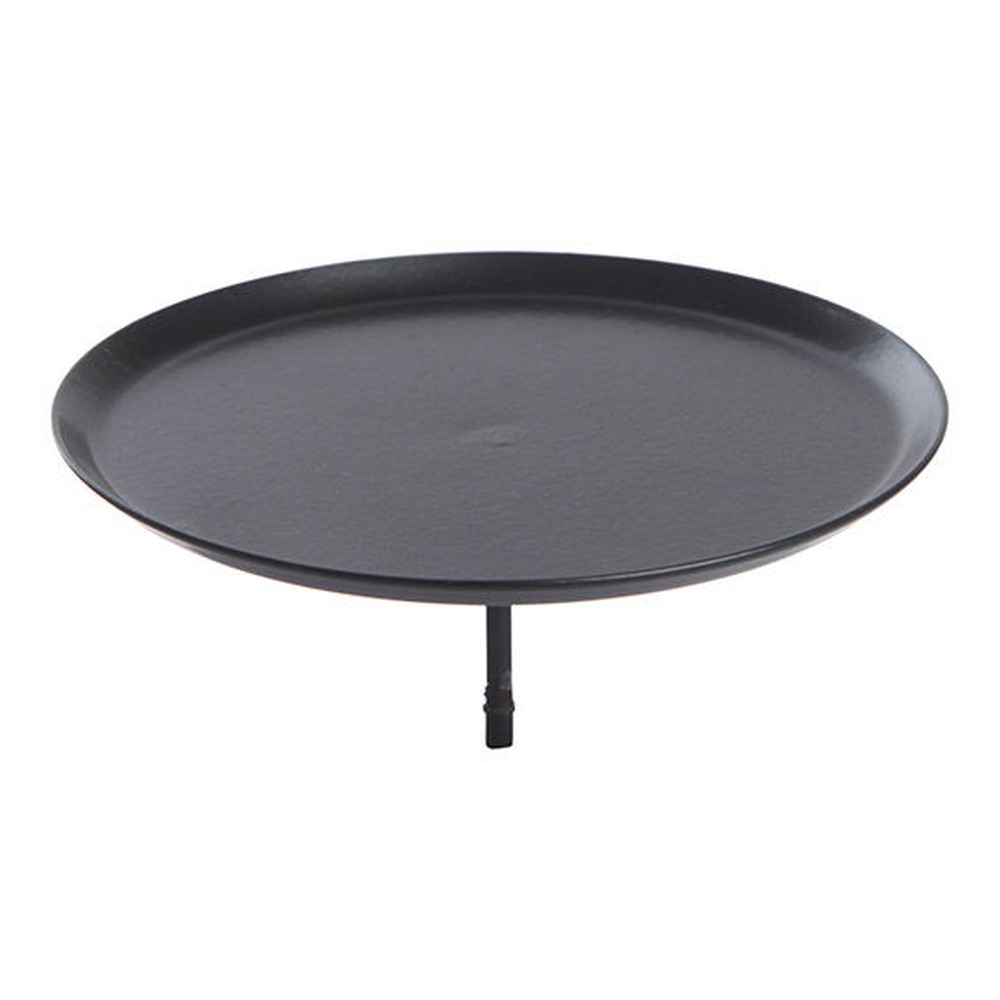Lysspyd Sort - 4 stk (Ø 10 cm) | Julepynt Lysestager - Temashop