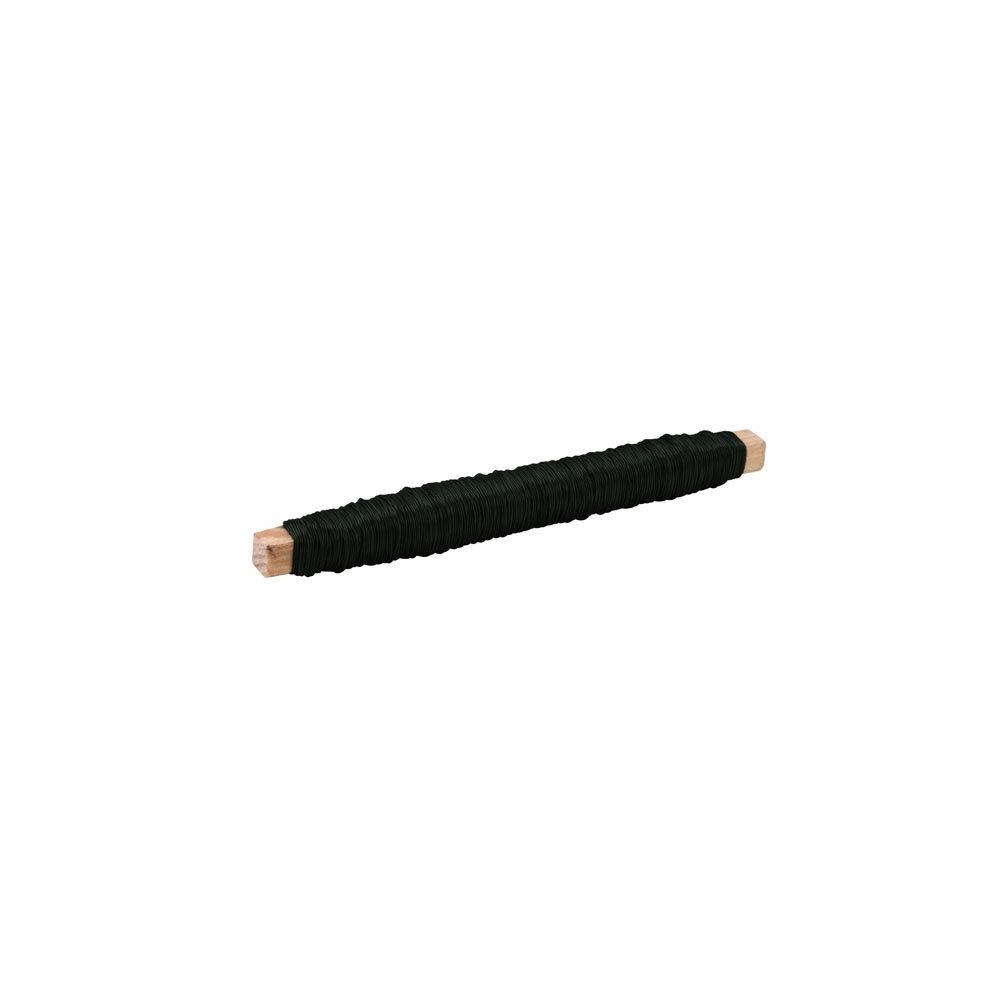Ståltråd Sort - 1 stk (20 m) | Sort tema DIY tilbehør - Temashop