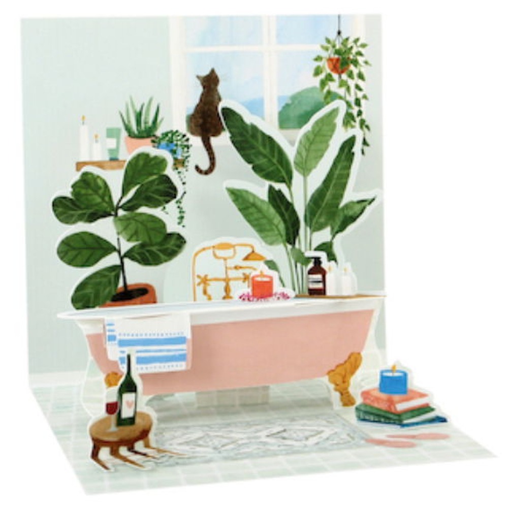 Pop-Up Lykønskningskort Grøn