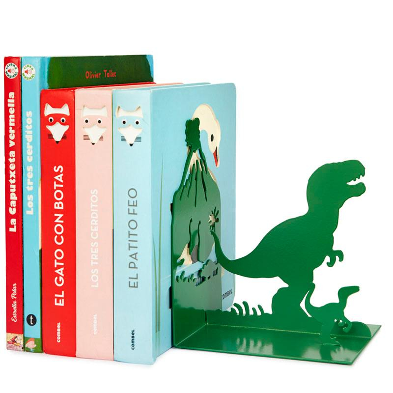 Dinosaur Bogstøtte (16 x 13 x 10 cm) | Dinosaurus Praktisk Til Hjemmet - Temashop