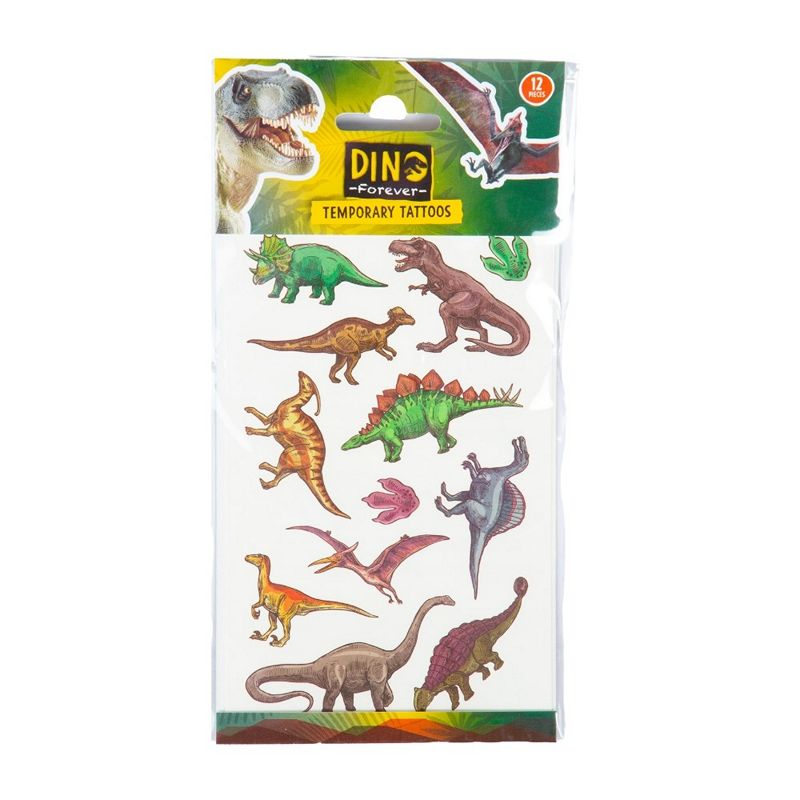 Dinosaur Falske Tatoveringer | Dinosaurus Tatoveringer - Makeup & Negle - Temashop