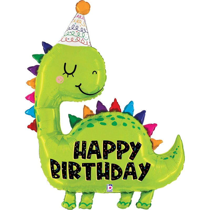 Dinosaur Happy Birthday Folieballon