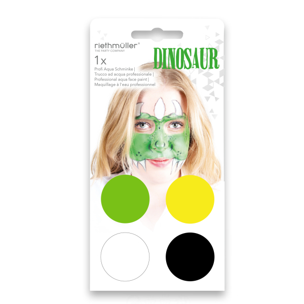Dinosaur Vandsminke Sæt | Dinosaurus Sminke / Makeup - Makeup & Negle - Temashop