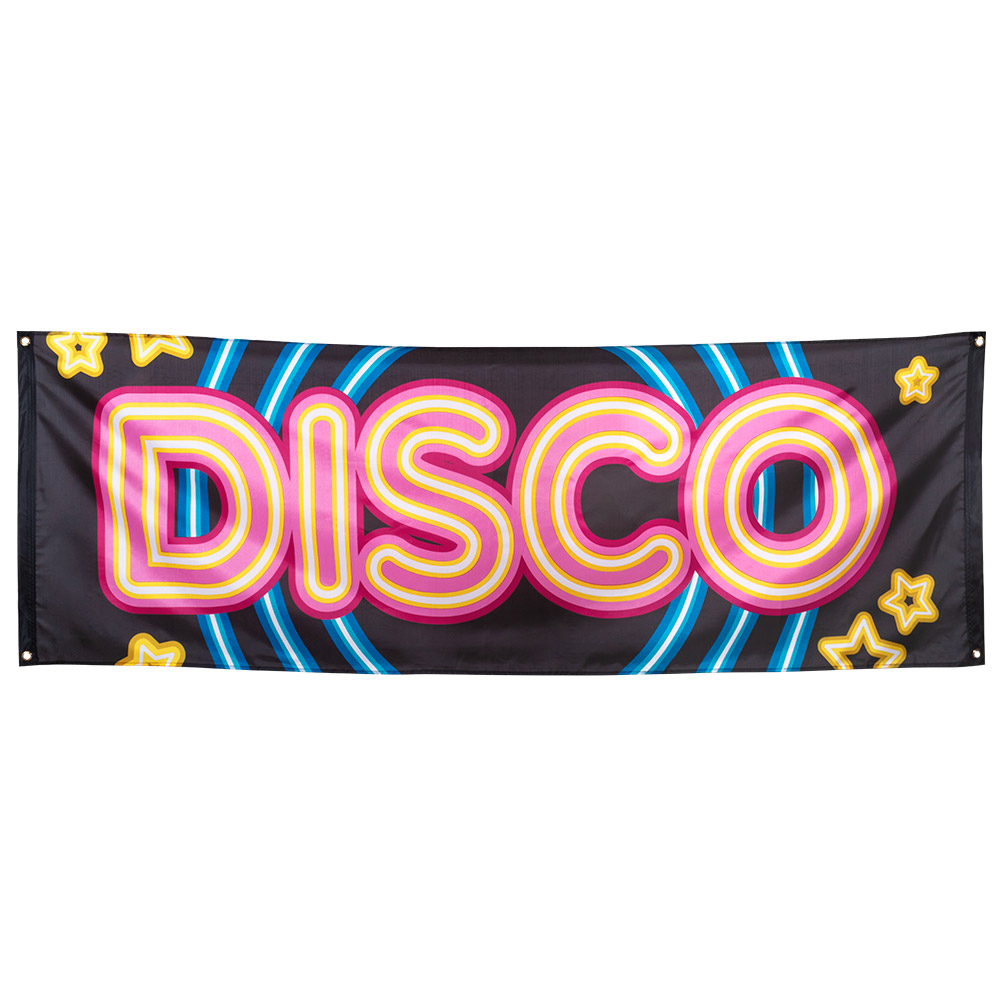 disco banner festartikler disko foedselsdag