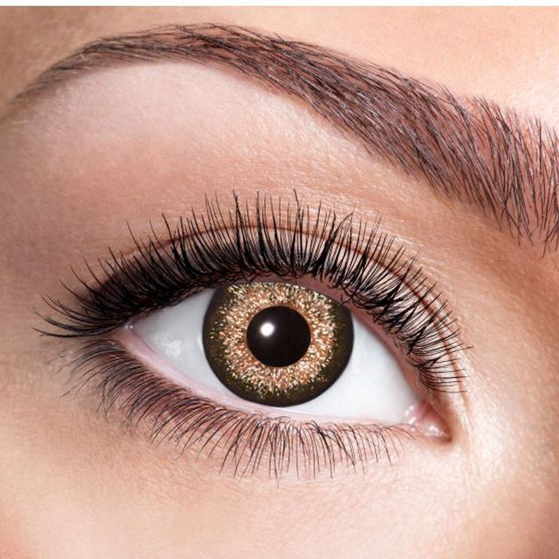 Halloweenlinser Brun