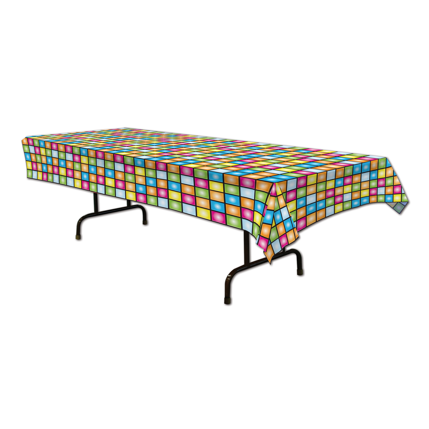 Disko Dug - 1 stk (137 x 274 cm) | 70'erne Disco Duge - Temashop