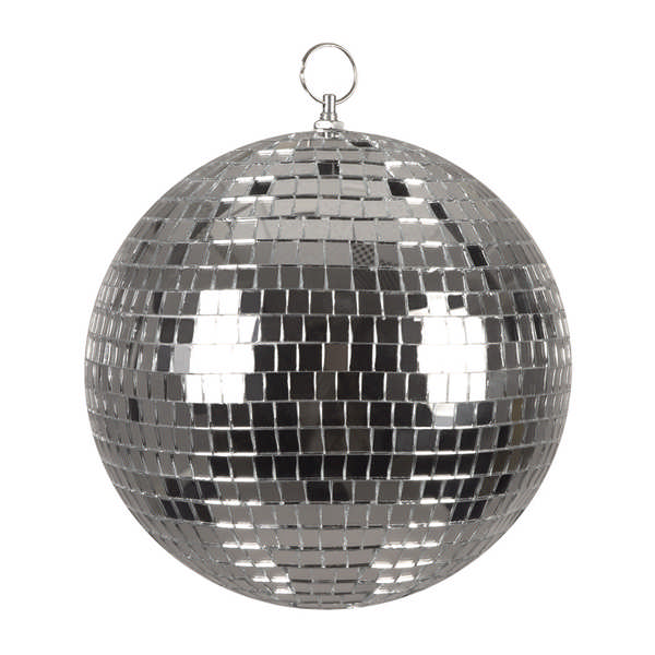 Diskokugle 20 cm - 1 stk (20 cm) | 70'erne Disco Spiraler/string - Temashop