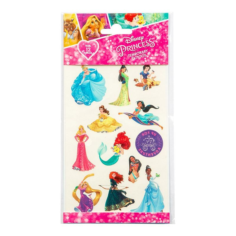 DisneyÂ® Prinsesser Falske Tatoveringer