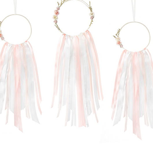 Drømmefangere Hvid/Lyserød