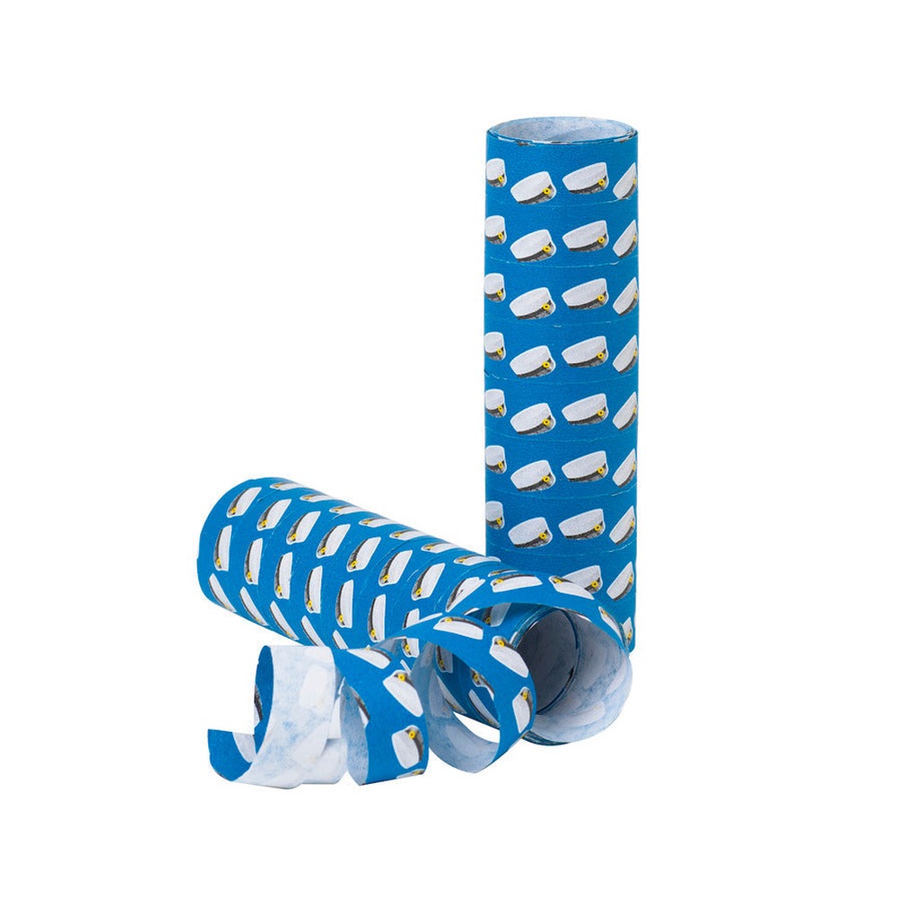 Student Serpentiner Blå Hue