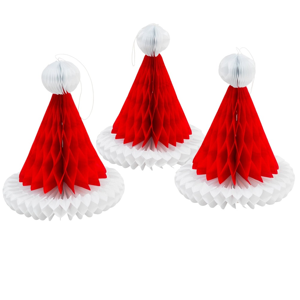 Nissehue Honeycombs Rød