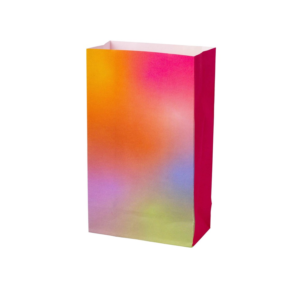 Melon Sorbet Godteposer - 8 stk (12 x 20 cm) | Pastel Poser / Goodiebags - Temashop