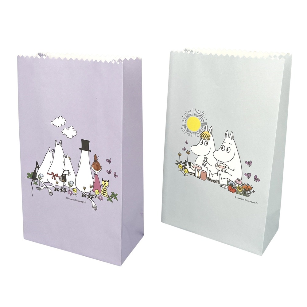 Mumitroldene Slikposer - 8 stk (12 x 20 cm) | Mumitroldene Poser / Goodiebags - Temashop