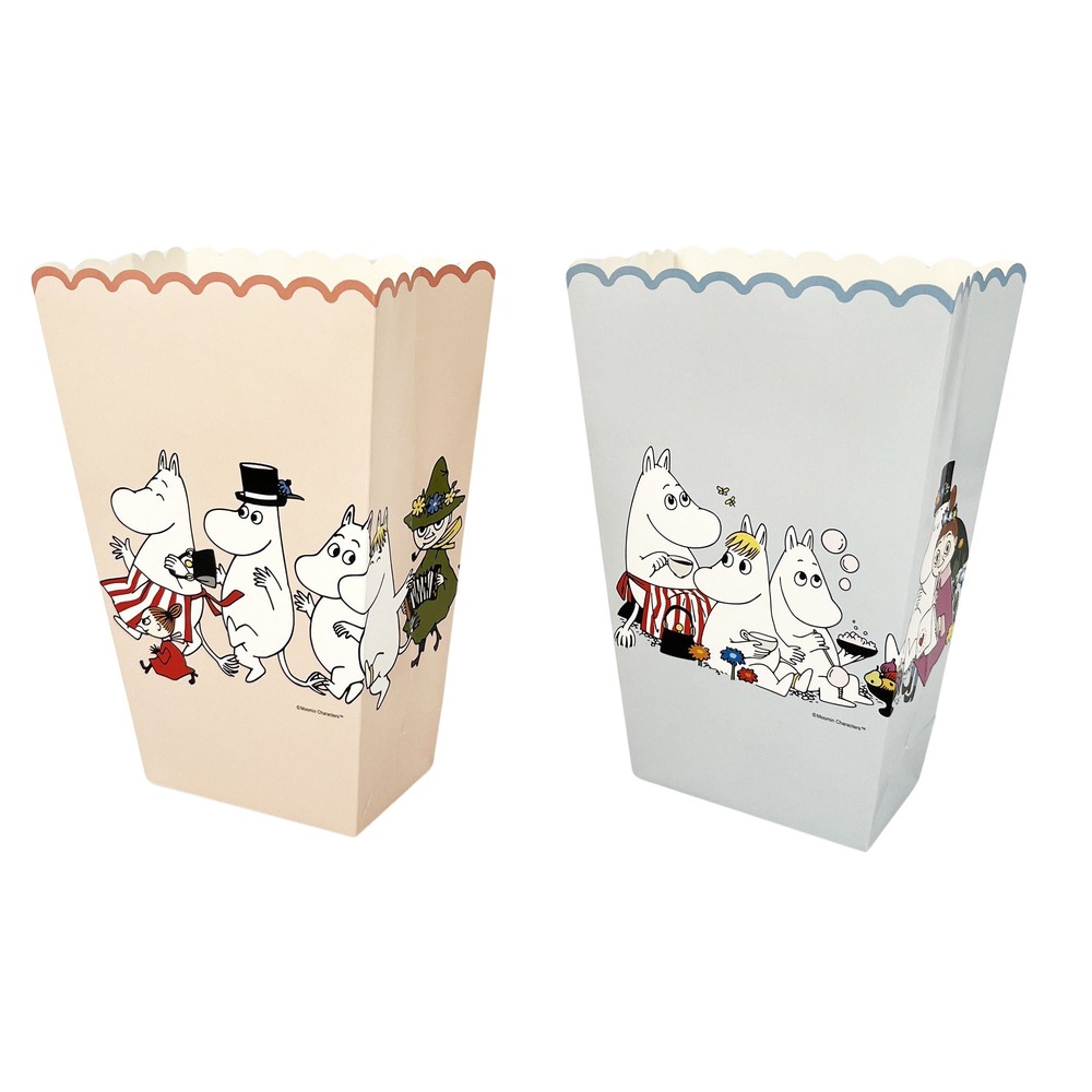 Mumitroldene Popcornbægre - 8 stk (13 x 19 cm) | Mumitroldene Bægre - Temashop
