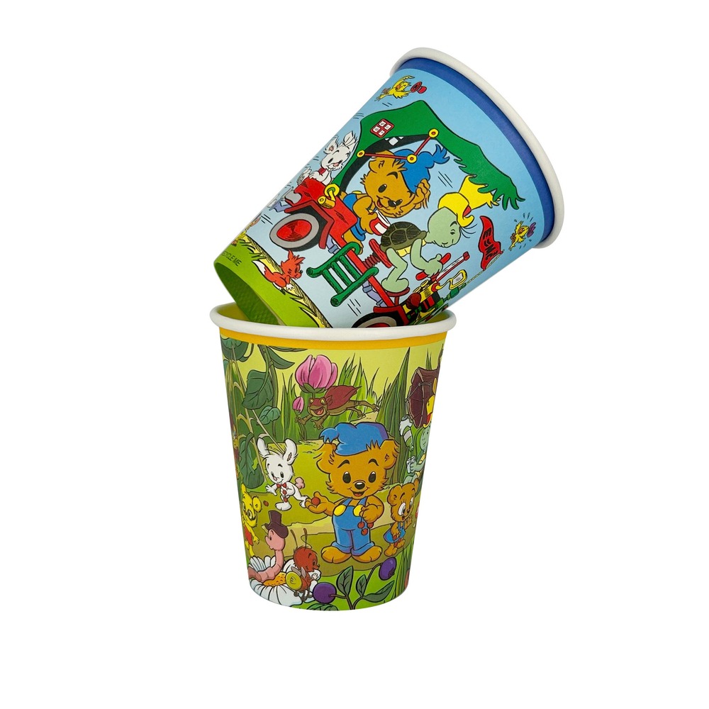 Bamse Papkrus - 8 stk (250 ml) | Bjørn Krus - Temashop