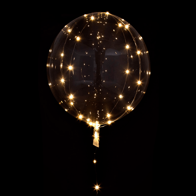 Eksklusiv Hvid LED Ballon Klar