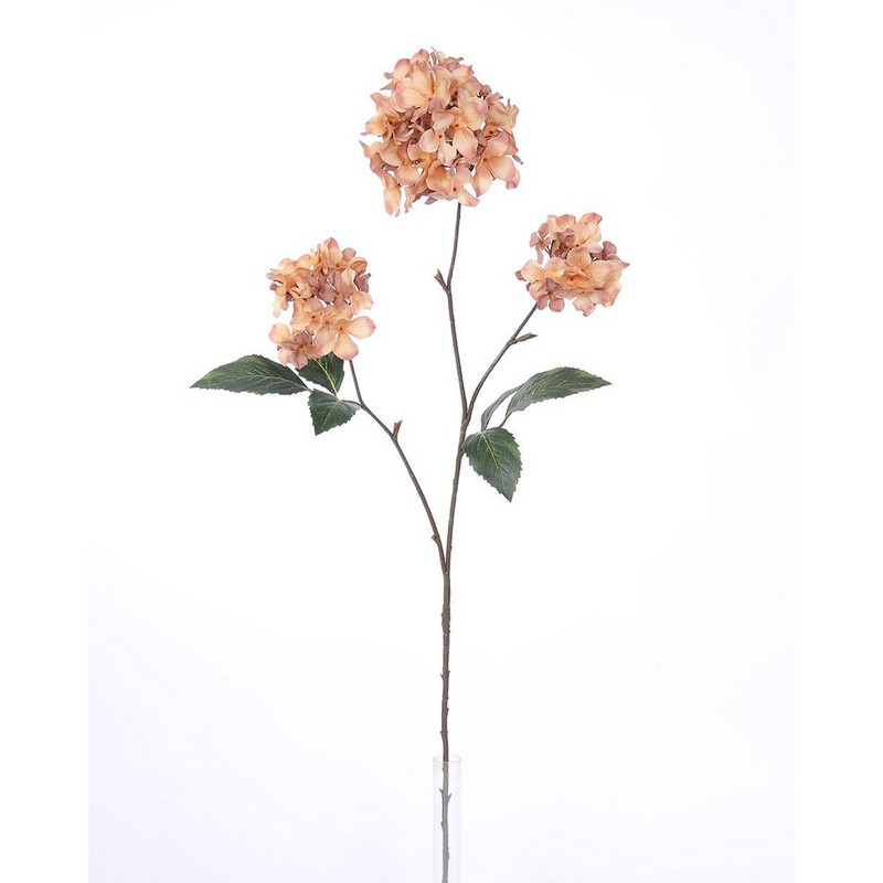 Kunstig Efterårshortensia Brun