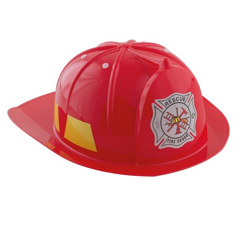 Brandmand Børnehjelm | Brandmand Hat / Hue / Hjelm - Hovedtilbehør - Temashop