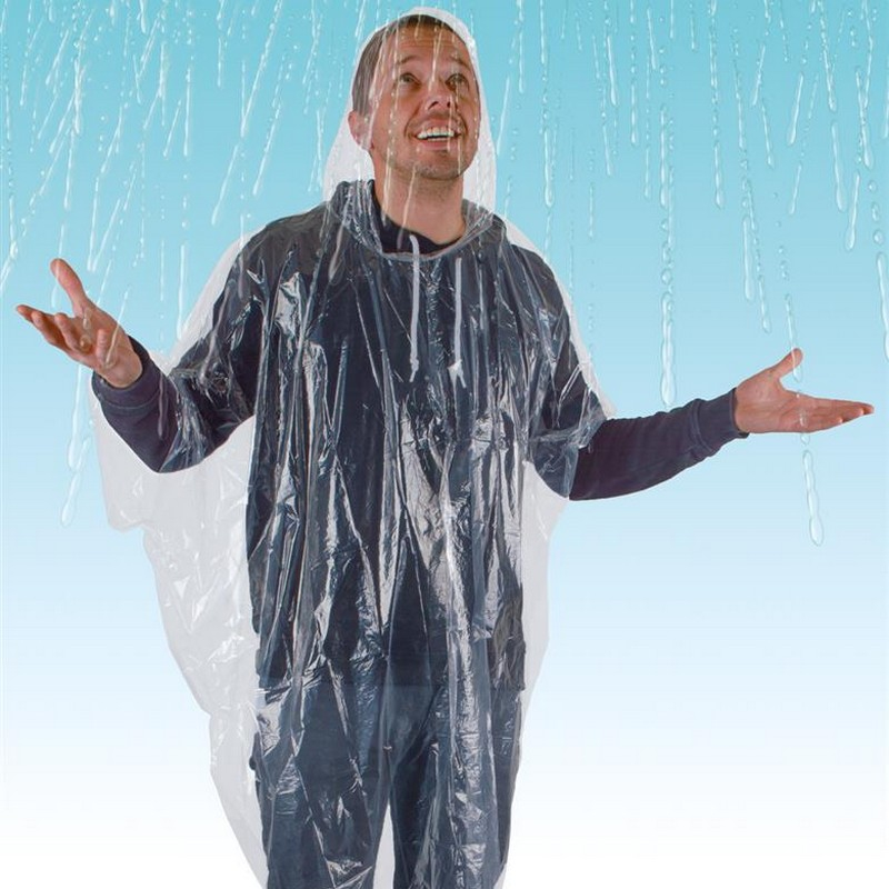 Regnponcho | Overdel - Beklædning - Temashop