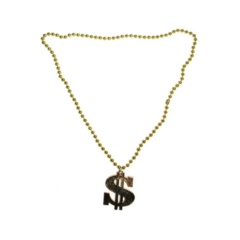 Dollar Halskæde Guld | Pimp Halskæder - Smykker - Temashop