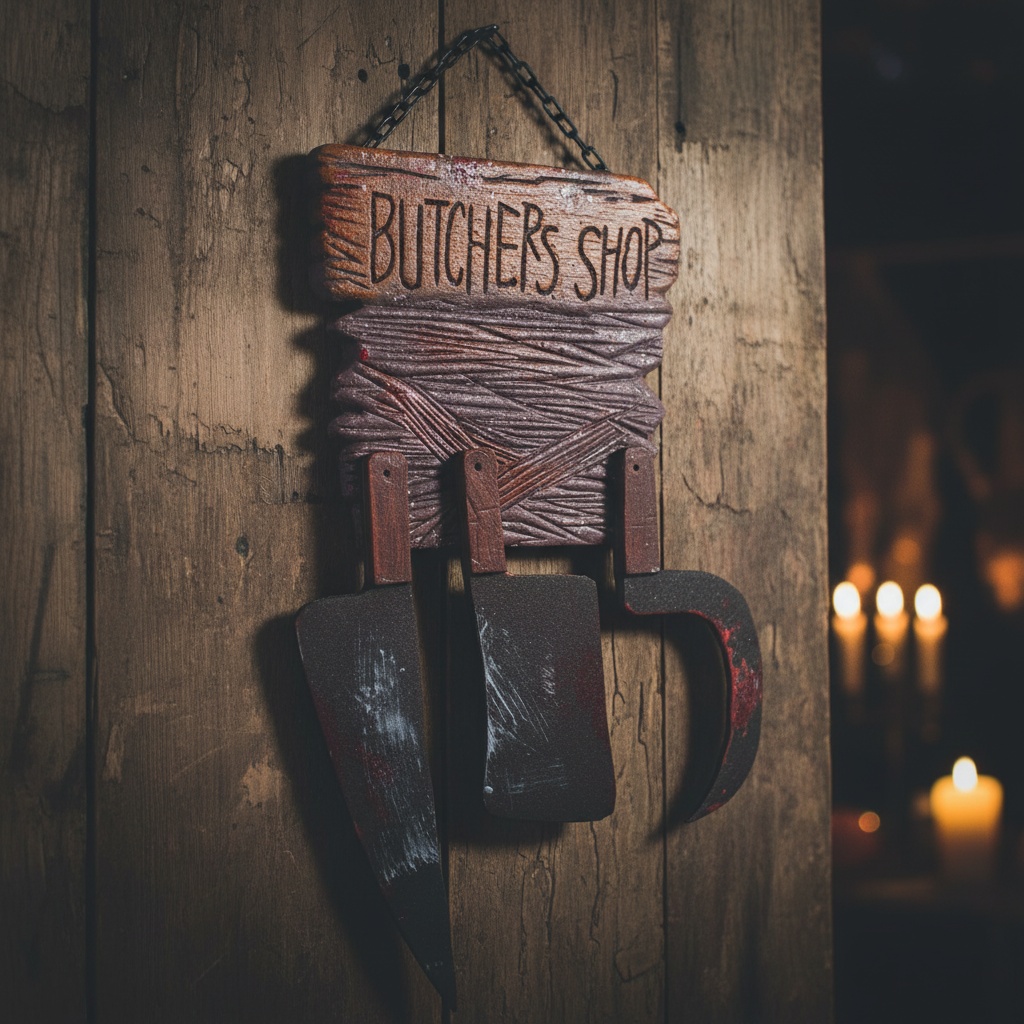 Butcher's Shop Skilt