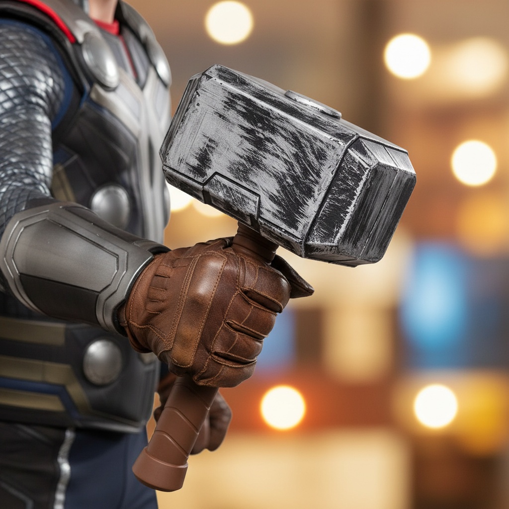 Thors Hammer (29 x 8,5 x 15 cm) | Thor Våben - Kropstilbehør - Temashop