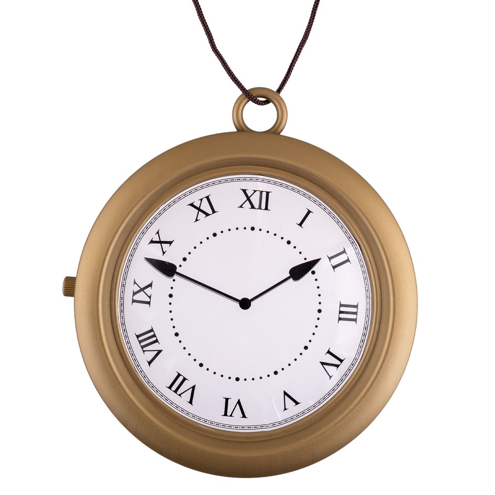 Steampunk Urhalskæde Guld (Ø 20 cm) | Steampunk Halskæder - Smykker - Temashop