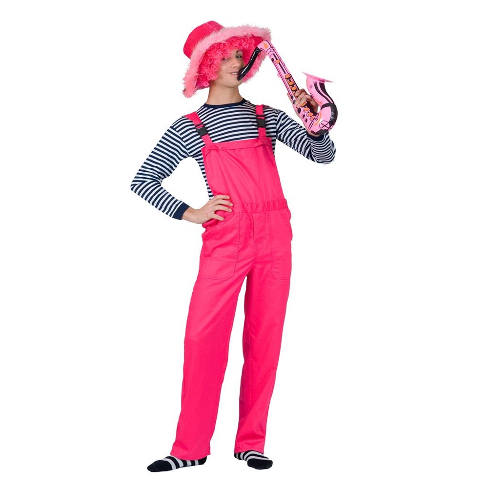 Neonpink Smækbuksekostume