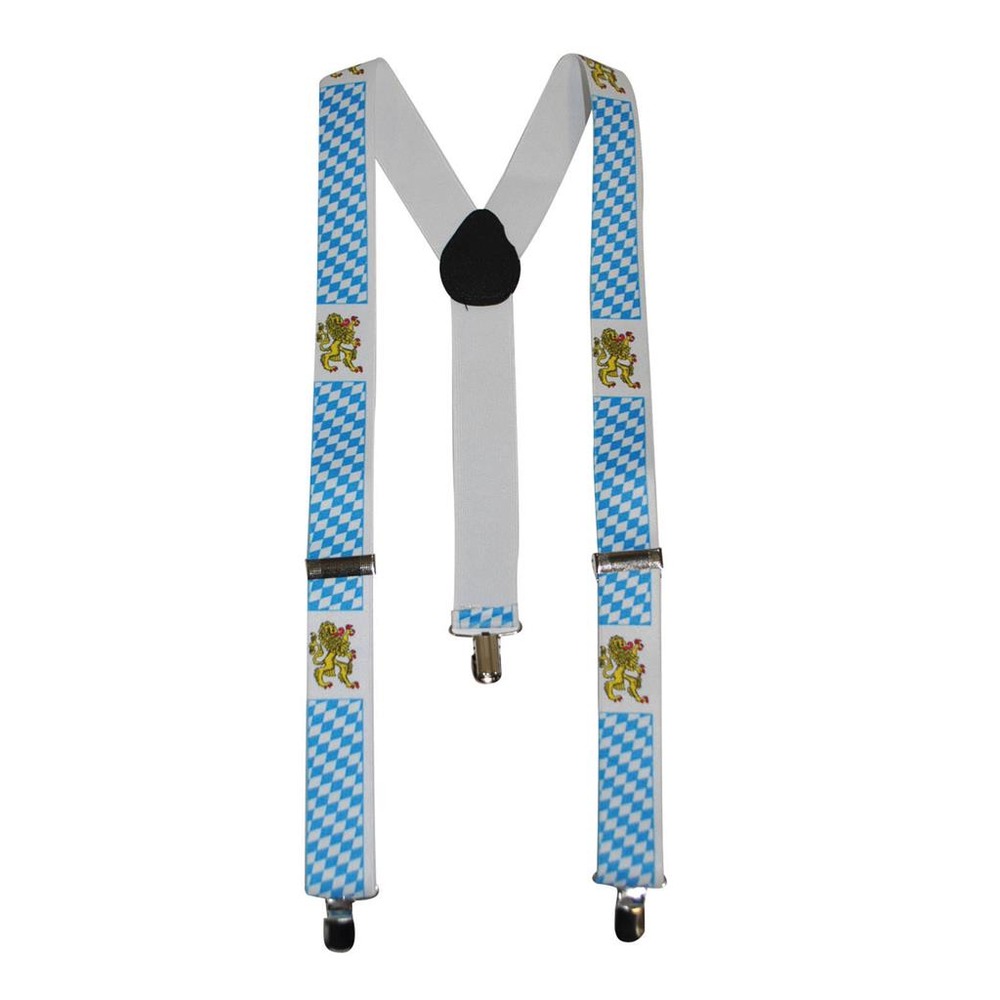 Oktoberfest Seler Blå/Hvid | Oktoberfest Seler - Beklædning - Temashop