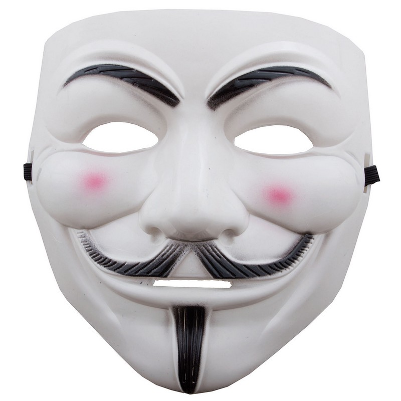 Guy Fawkes Anonymous Maske