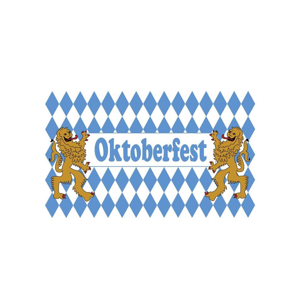 Oktoberfest Flag - 1 stk (150 x 90 cm) | Oktoberfest Flag - Temashop
