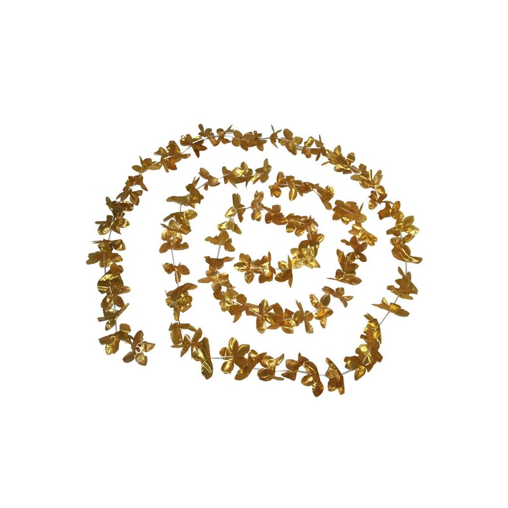 Blomsterguirlande Guld