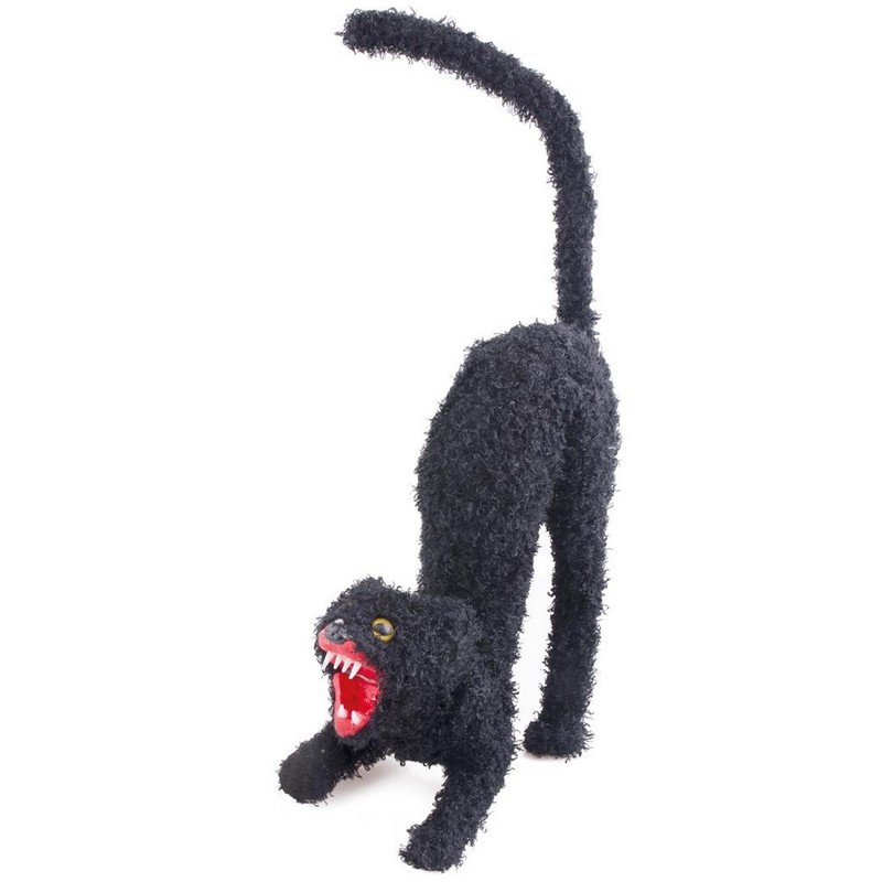 Halloween Kat Dekoration Sort