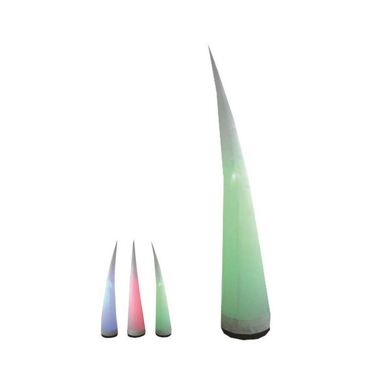 Oppustelig LED Konisk Søjle - 1 stk (270 cm) - Temashop