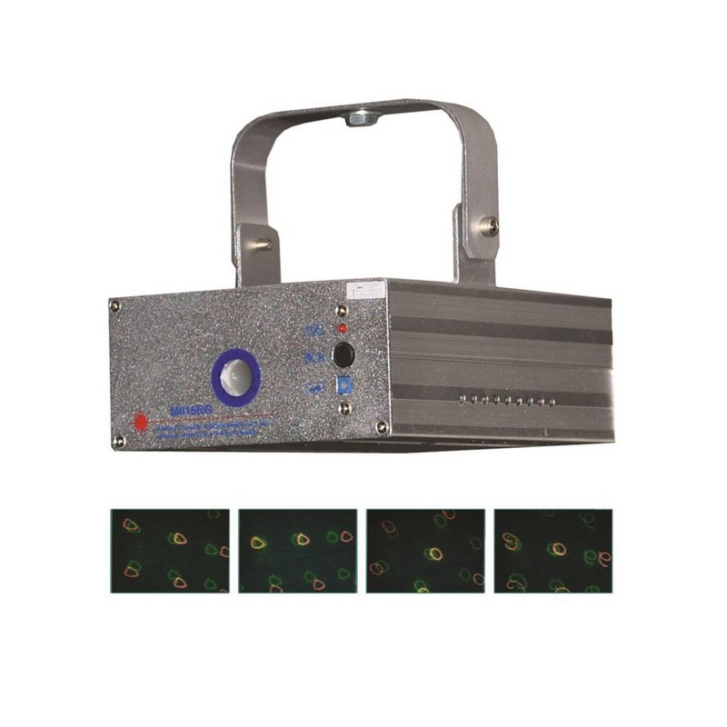 Disko Tunnel Laser Sølv - 1 stk | 70'erne Disco Lyseffekter - Temashop