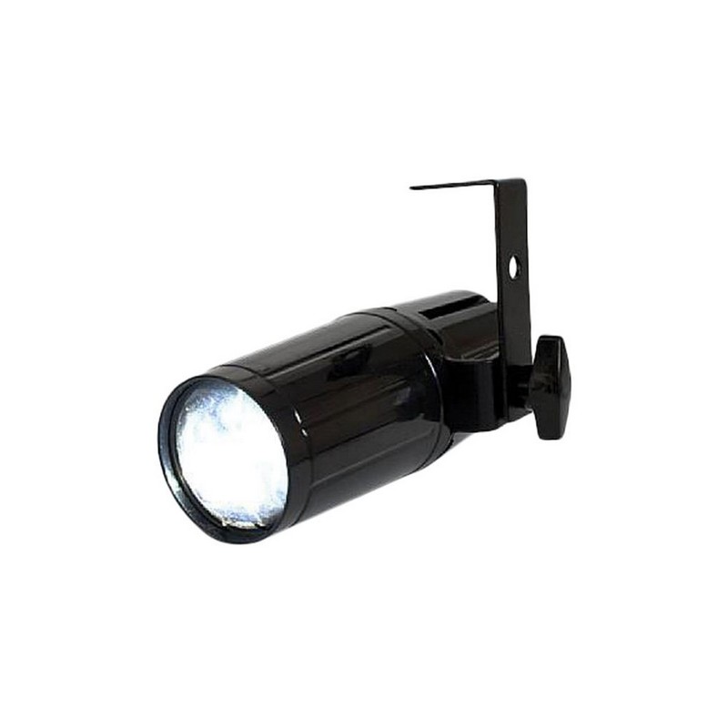 Diskokugle Pinspot - 1 stk (5,5 x 16 x 10 cm) | 70'erne Disco Lyseffekter - Temashop