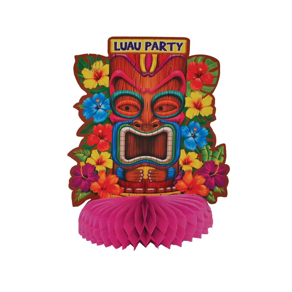 Luau Party Borddekoration - 1 stk (26 cm) | Hawaii Centerpieces - Temashop
