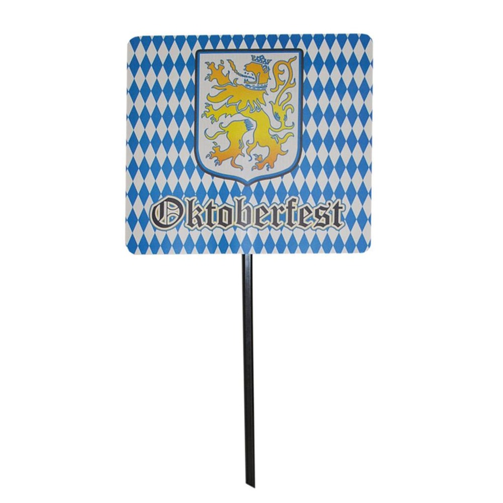 Oktoberfest Skilt På Pind - 1 stk (65 cm) | Oktoberfest Skilte - Temashop