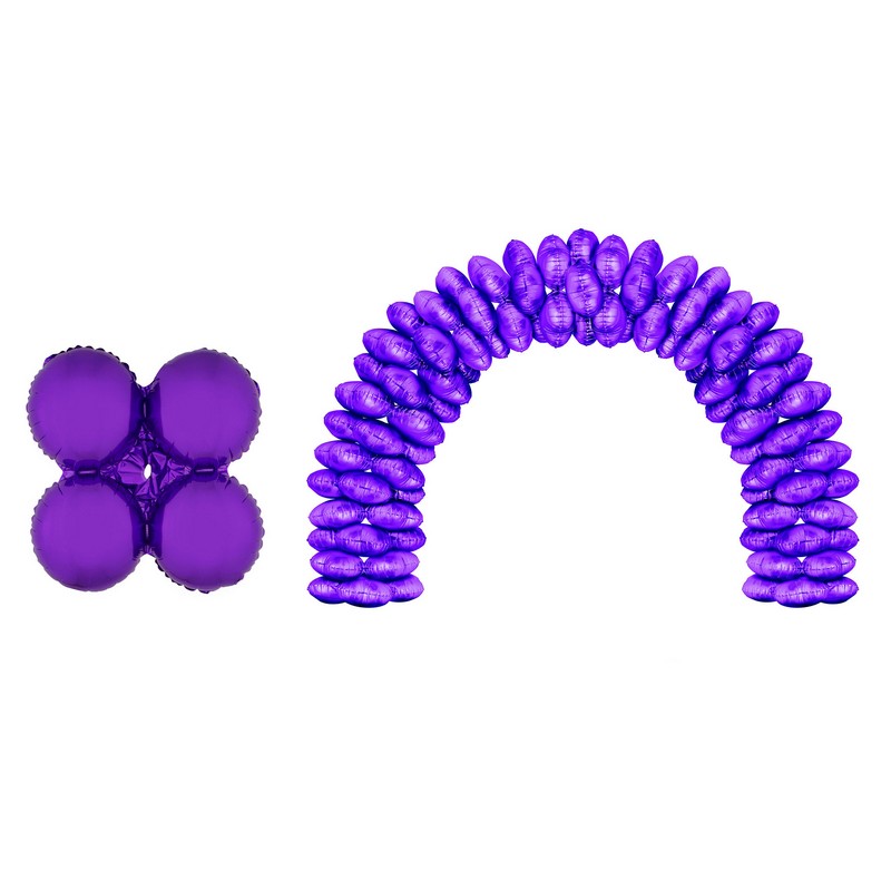 Folieballon Ballonbue Lilla