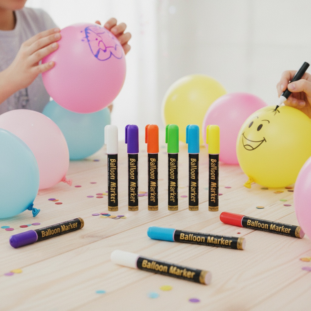 Ballontuscher - 8 stk - Temashop