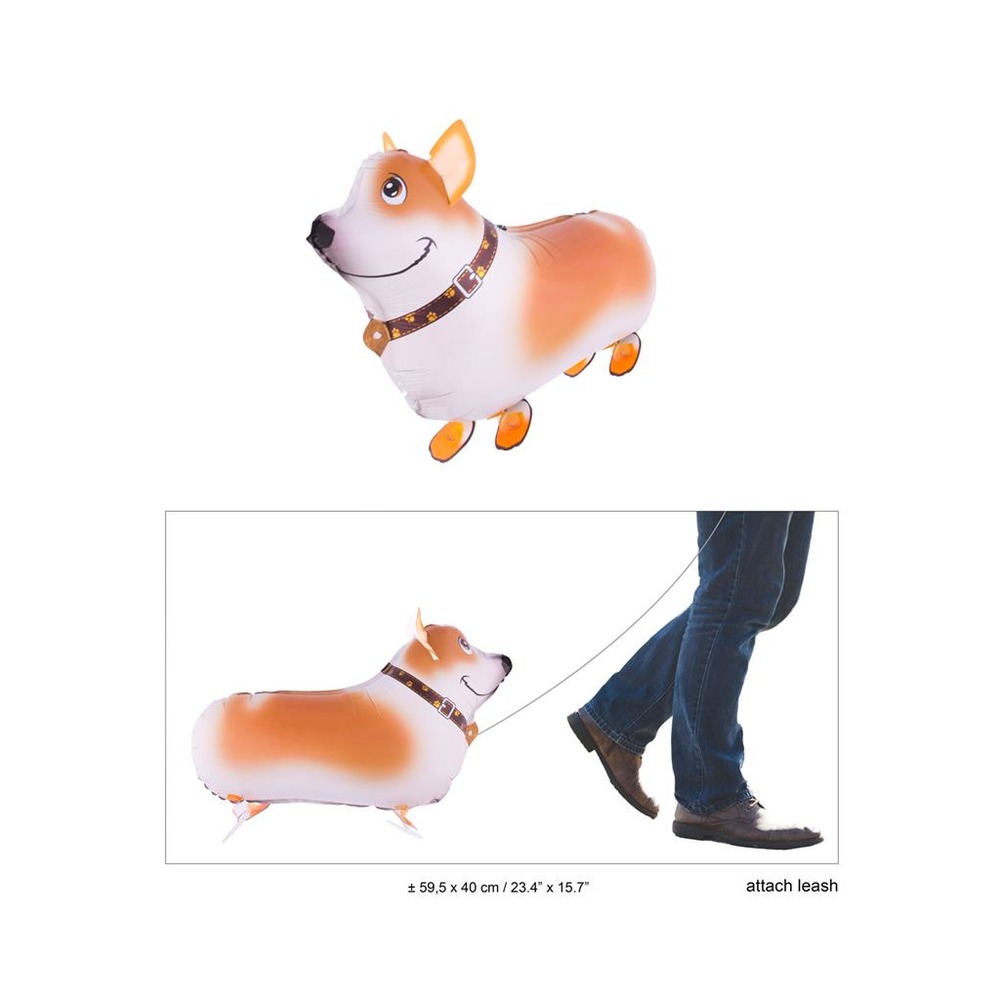 Corgi Folieballon