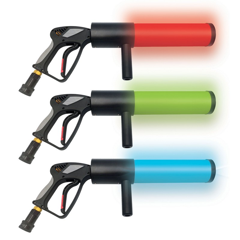 CO2 Håndholdt Kanon LED - 1 stk - Temashop