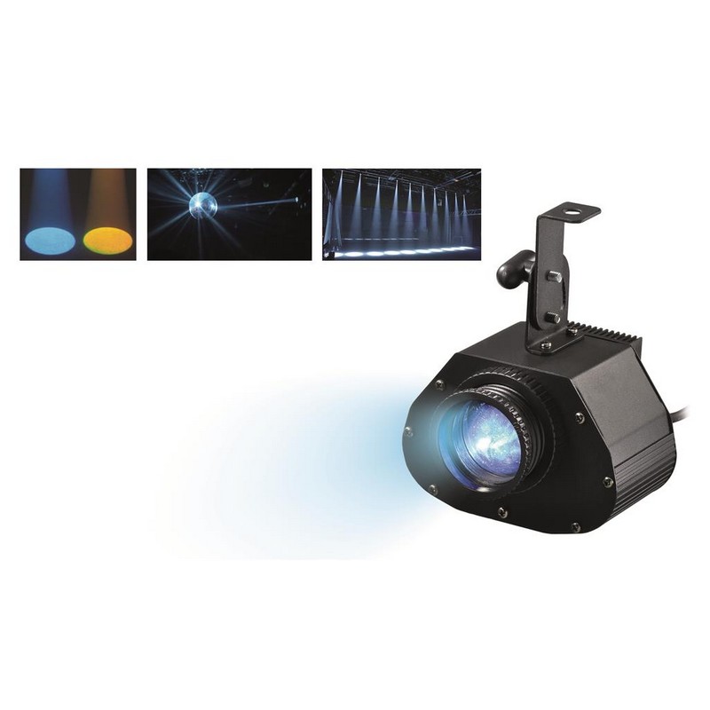 Disco Pinspot Lyseffekt RGBW - 1 stk | 70'erne Disco Lyseffekter - Temashop