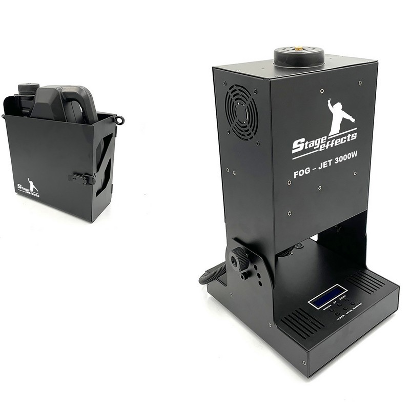 Vertikal Røgmaskine 3000W - 1 stk - Temashop