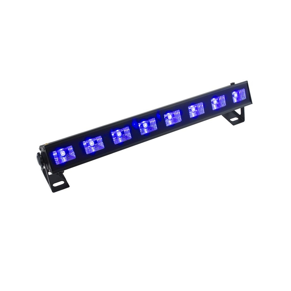UV LED Lysbar Med Ophæng - 1 stk (40 x 4,5 x 4,7 cm) | UV / Neon Lyseffekter - Temashop