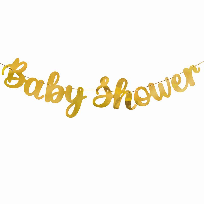 Babyshower Guirlande Guld