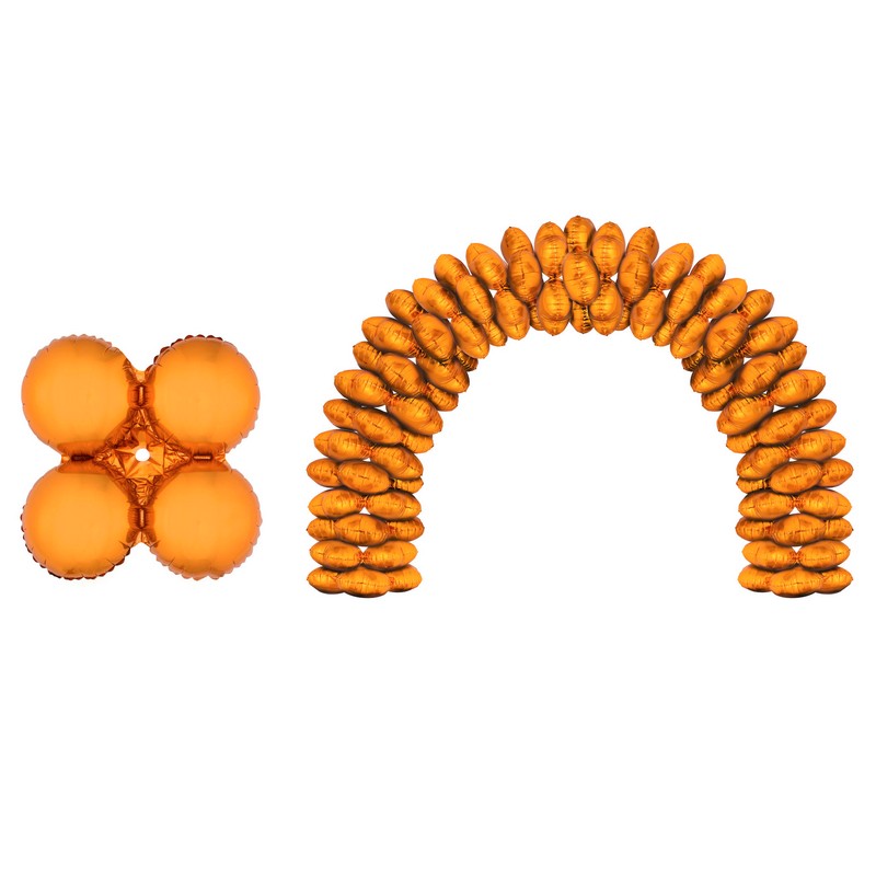 Folieballon Ballonbue Orange