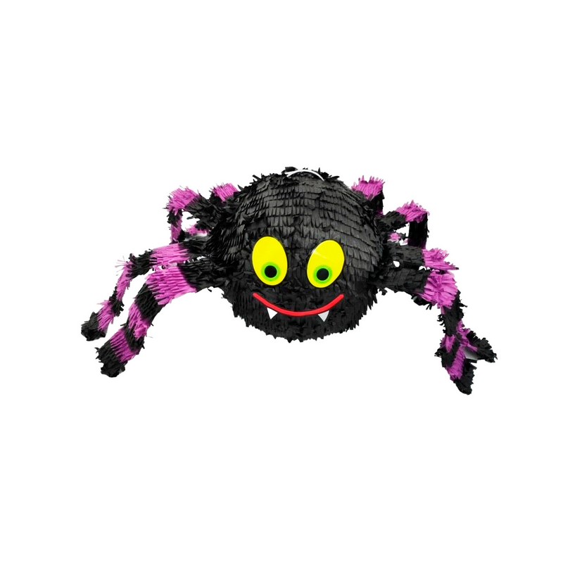 Edderkop PiÃ±ata Sort/Lilla